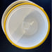 Antique Morgan Bridge Brigade Yellow Ice Bucket