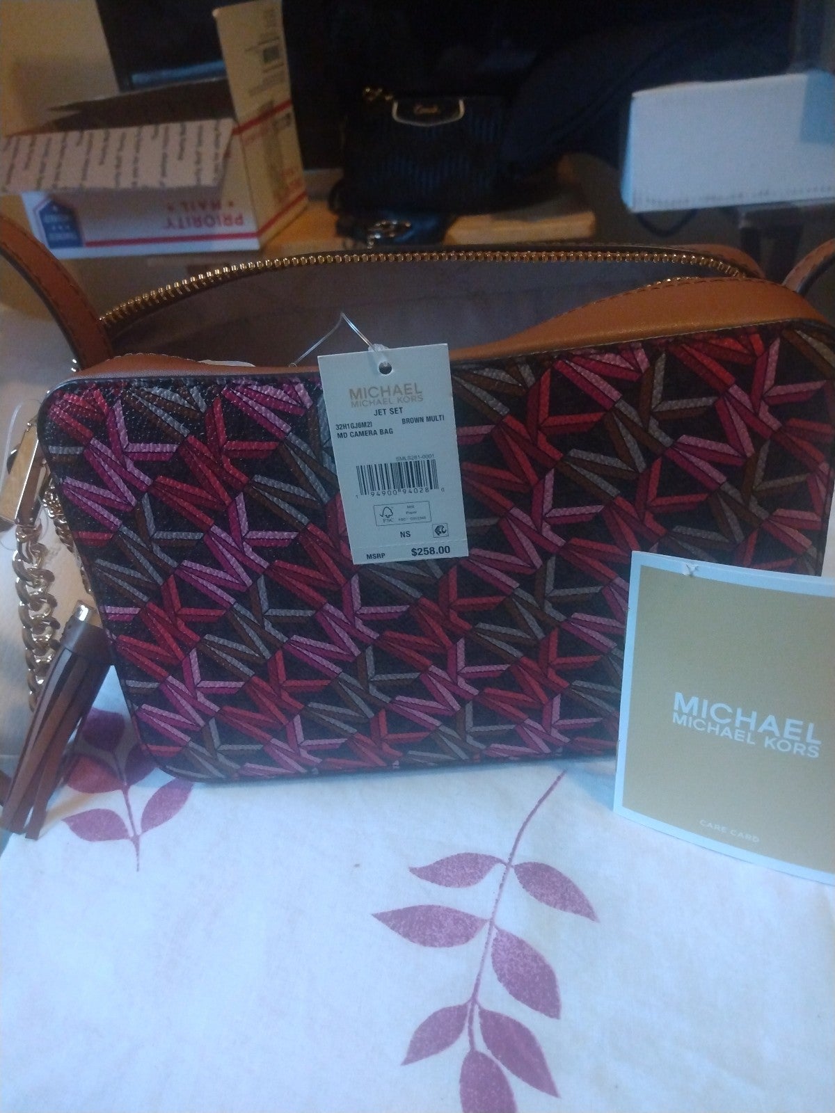 michael michael kors medium camera bag