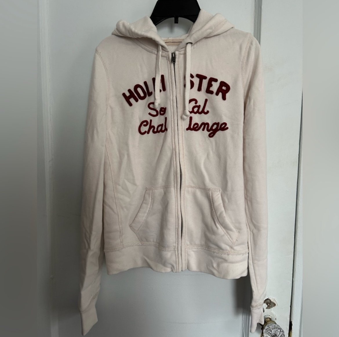 Hollister full zip hoodie