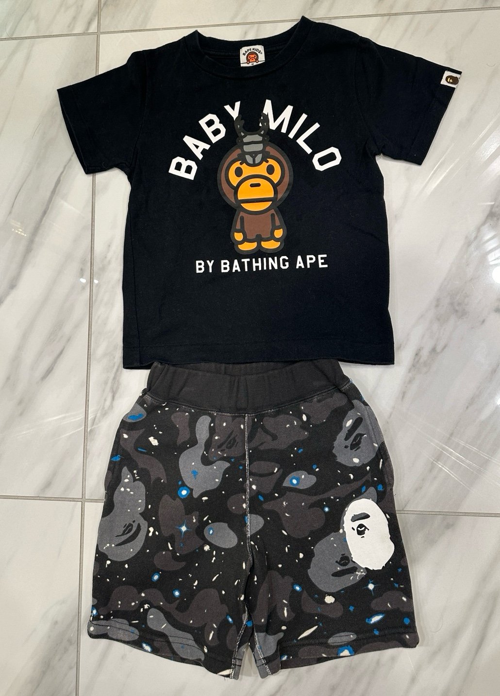Bape boy suit