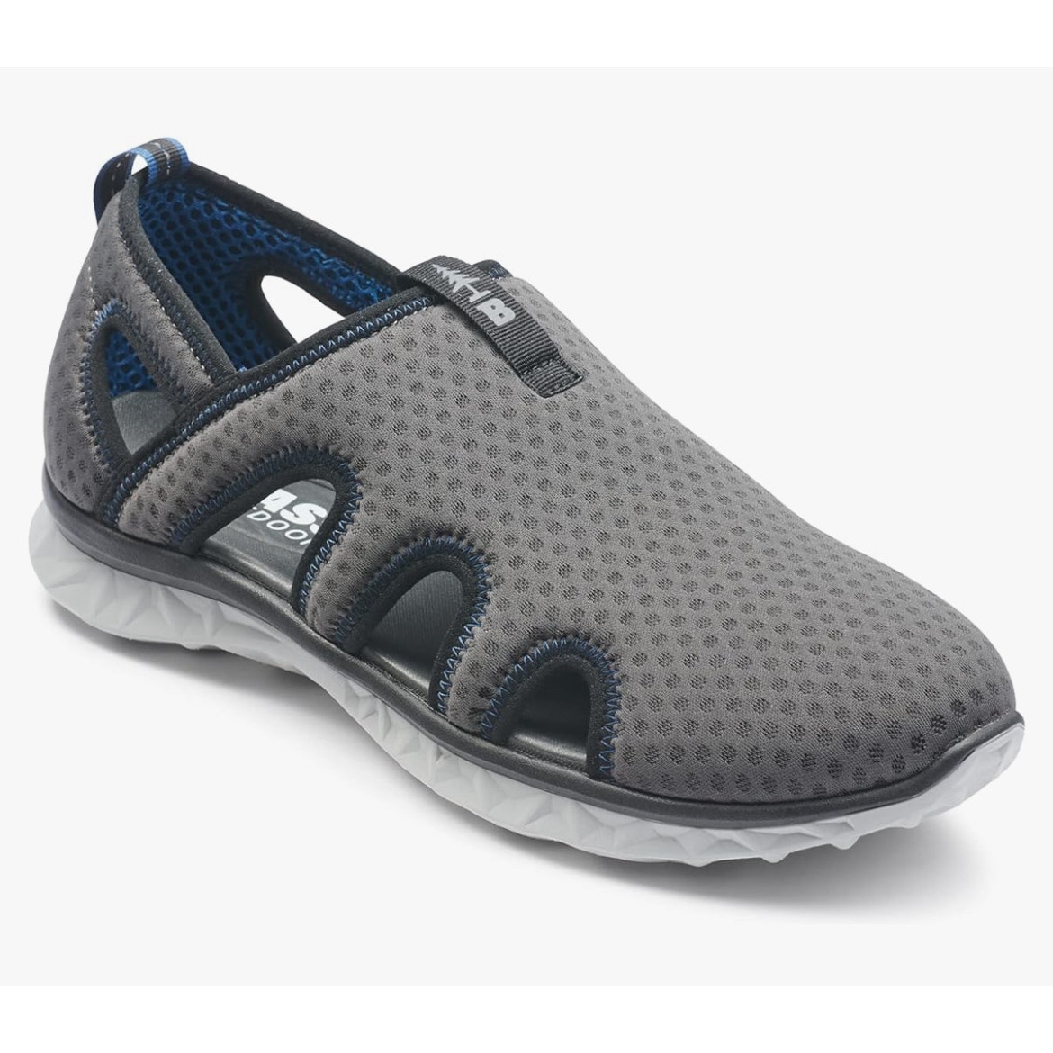 BASS OUTDOOR Men's Hex Vented Hiking Shoes – Traction-Sole Mesh Slip-ons SZ 9.5
