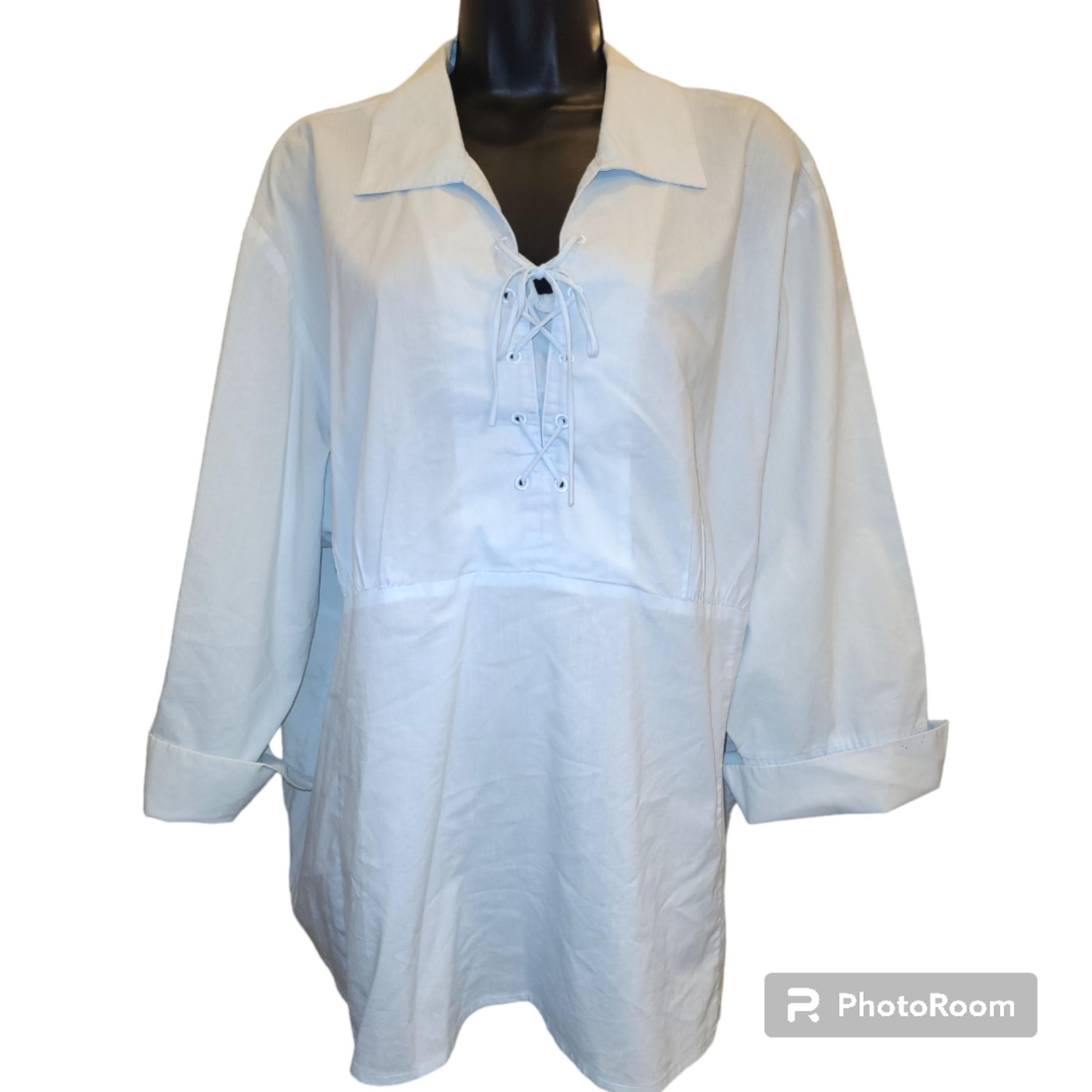 Shirt collared tie up Massimo 3x