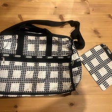 ☆ LeSportsac Boston Bag, Large Size, with Pouch