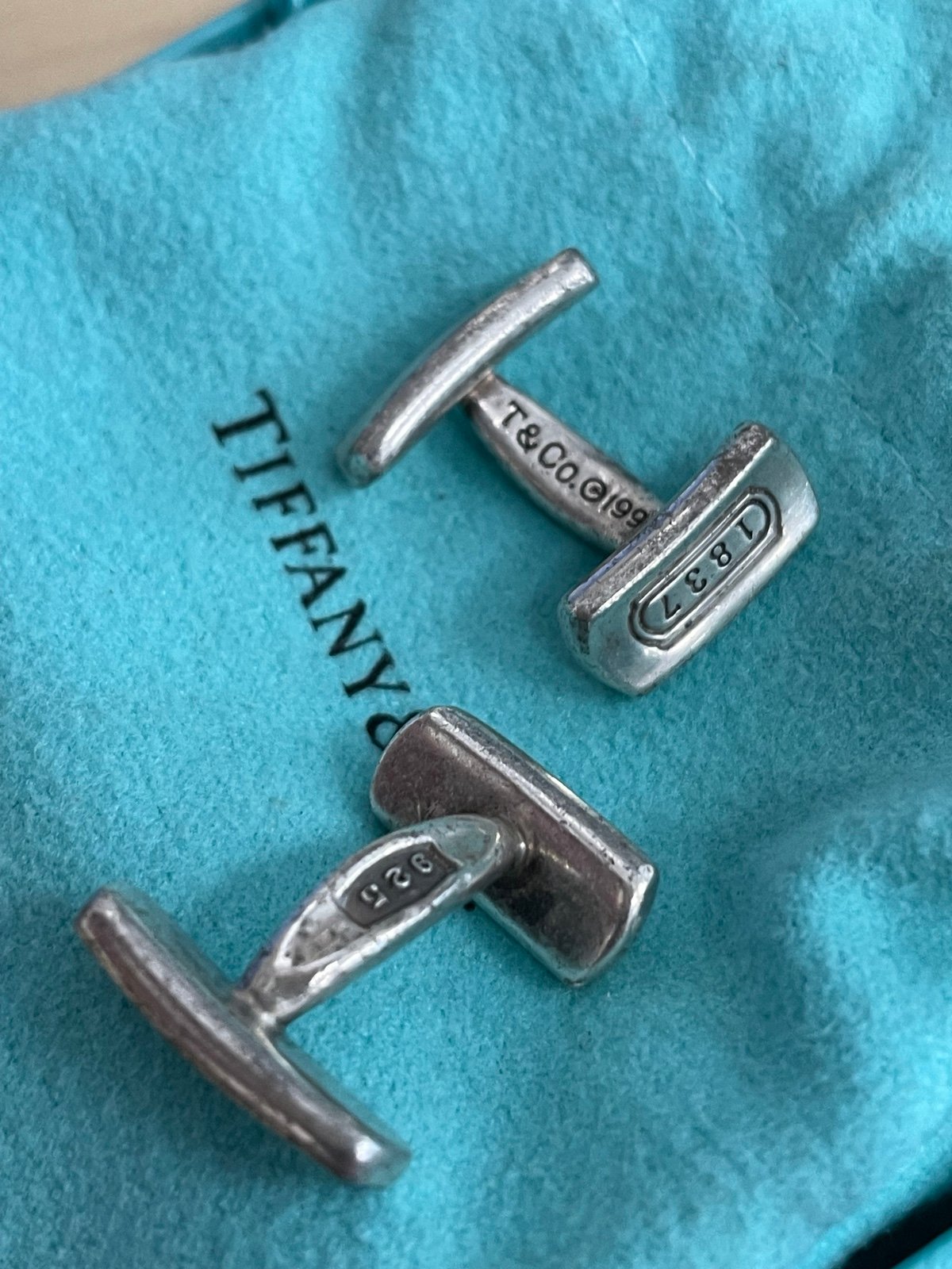 Tiffany and Co. cufflinks 925 vintage