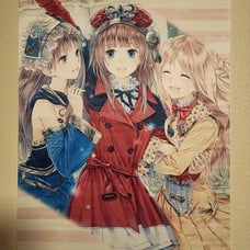 Atelier Arland Trilogy B2 Tapestry Totori Meruru Rorona Mel Kishida