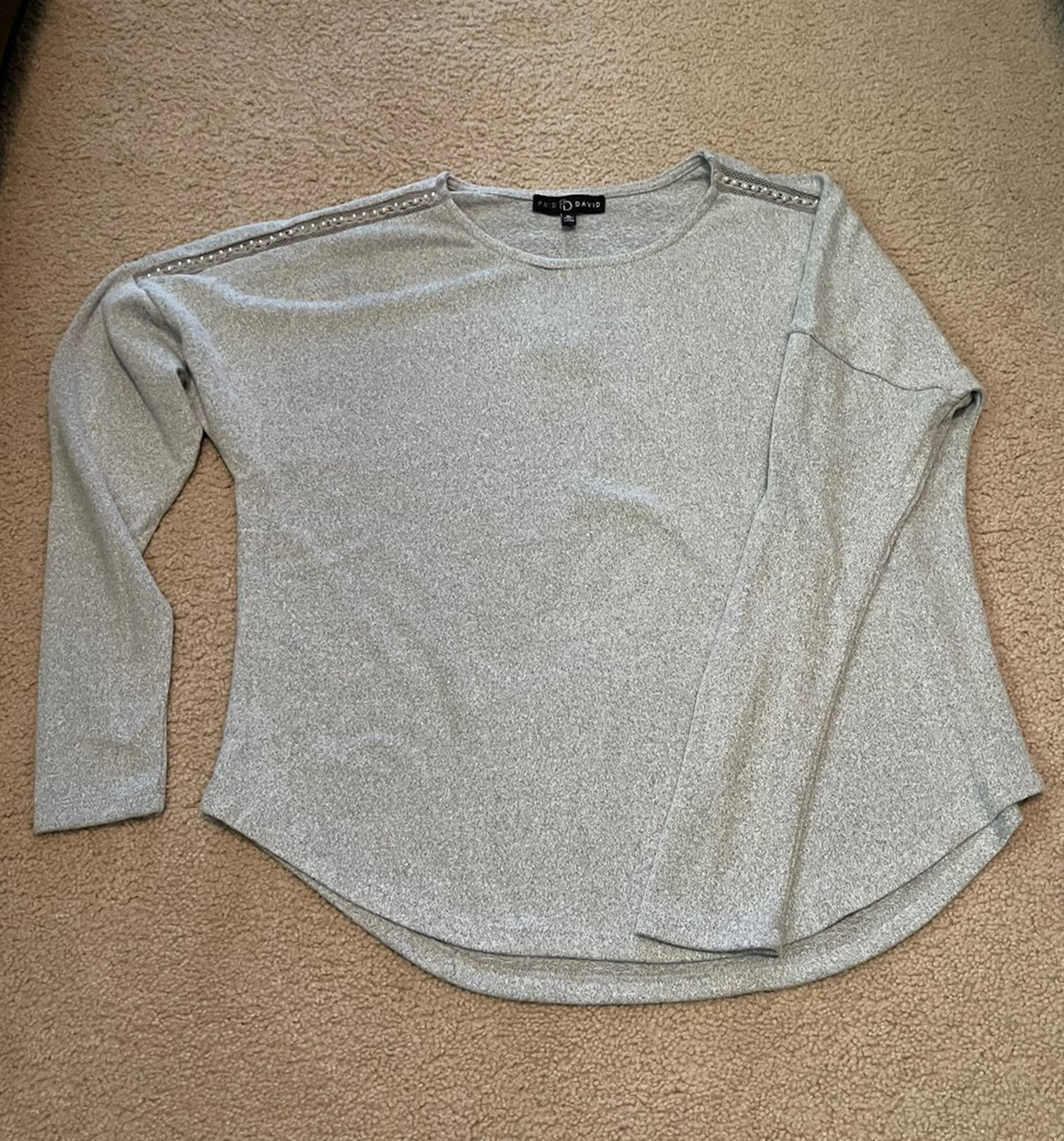 NWT Fred David Long Sleeve Top