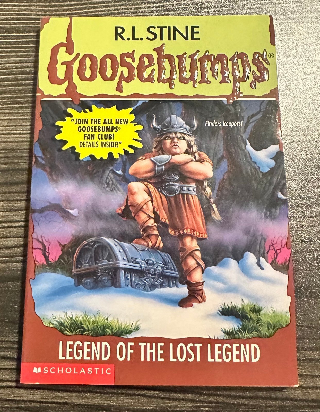 Goosebumps #47: Legend of the Lost Legend First Edition