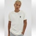 Men’s Small Katin Sunflower Embroidered Tee in Ecru - NWT