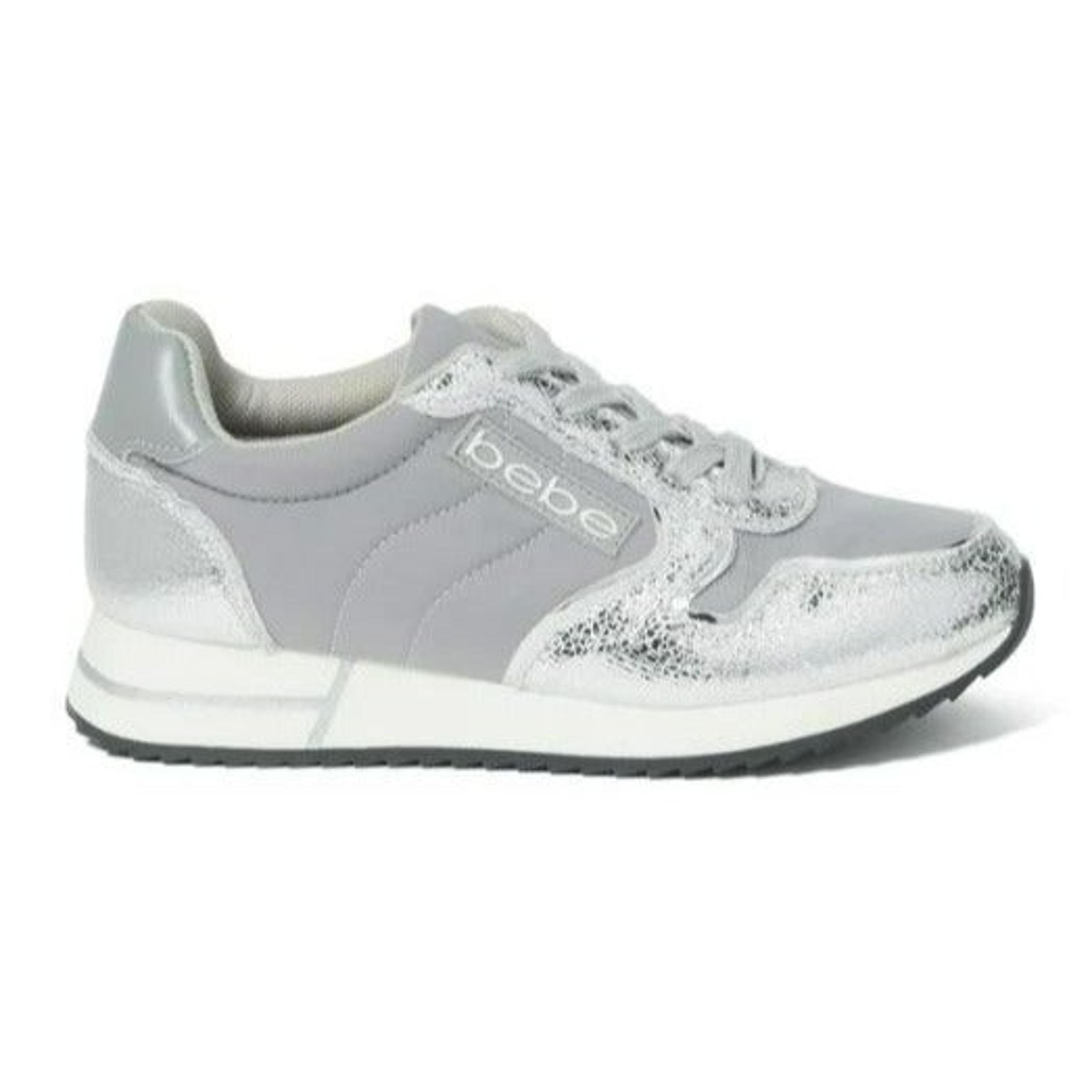 BEBE BARDOT LOGO SNEAKERS, SZ 9, NWOB