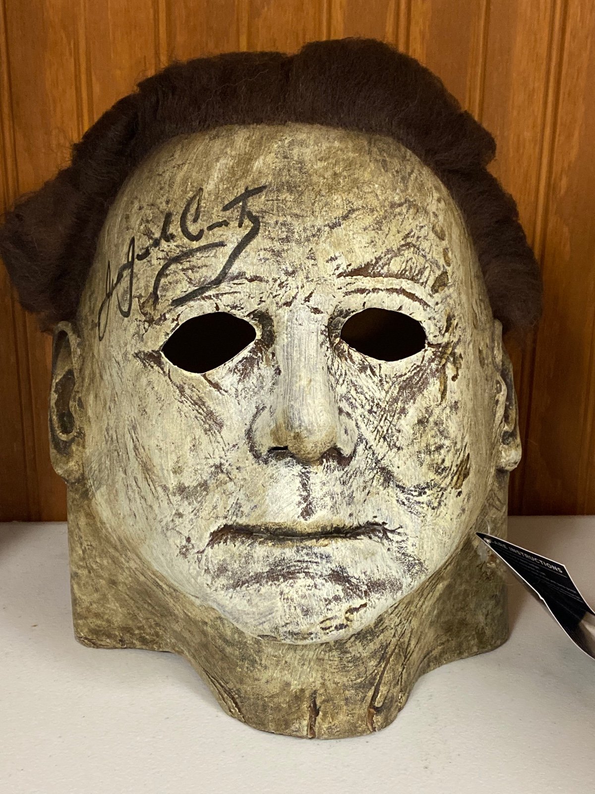 James Jude Courtney Michael myers Halloween autographed signed mask 1 Jsa coa