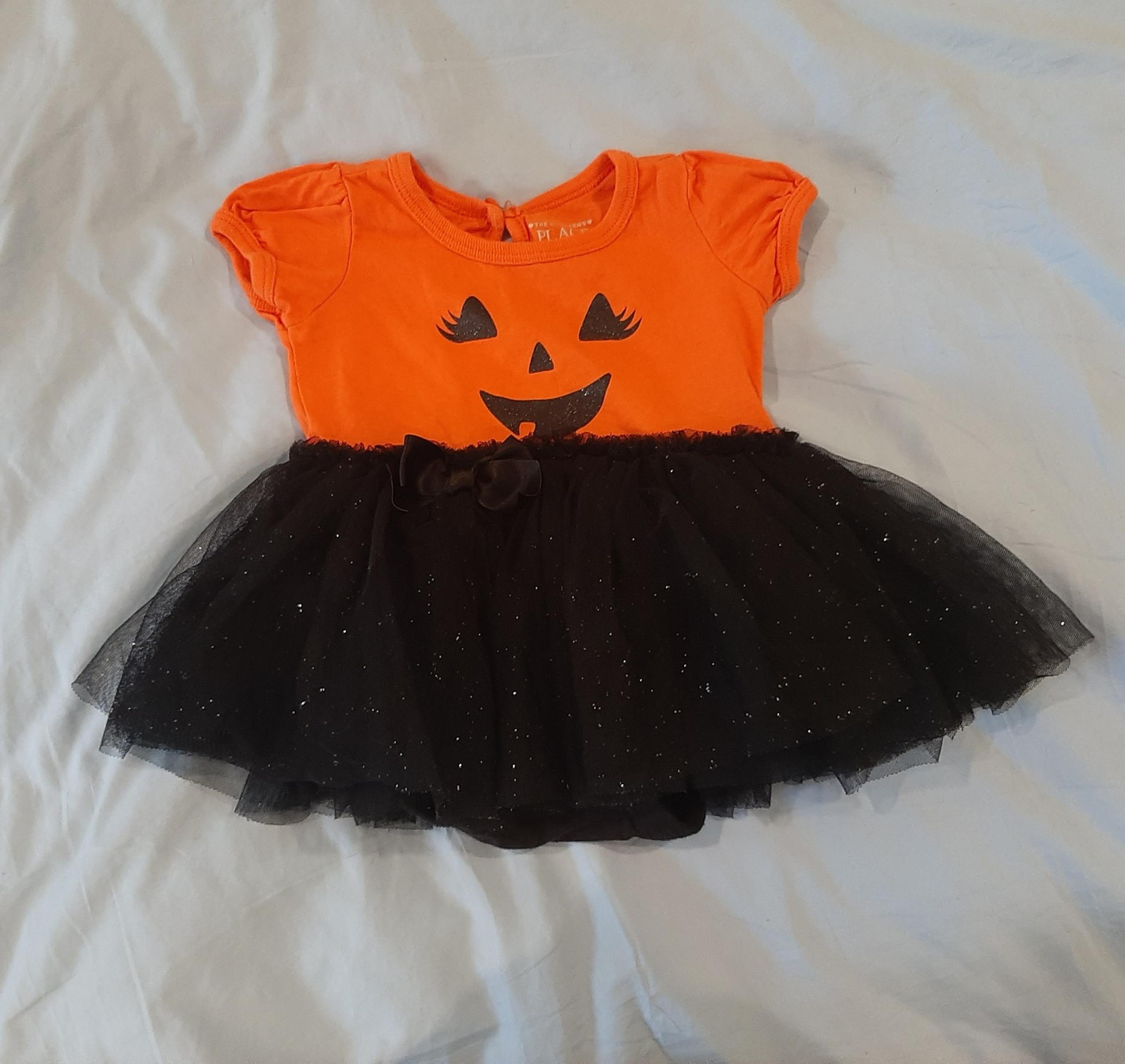 Baby girls' size 0-3 month Halloween tutu