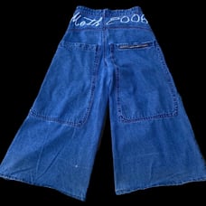 Meth 2006 Blue Super Baggy Jeans size 32