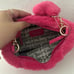 Juicy Couture free love fluffy shoulder purse PINK