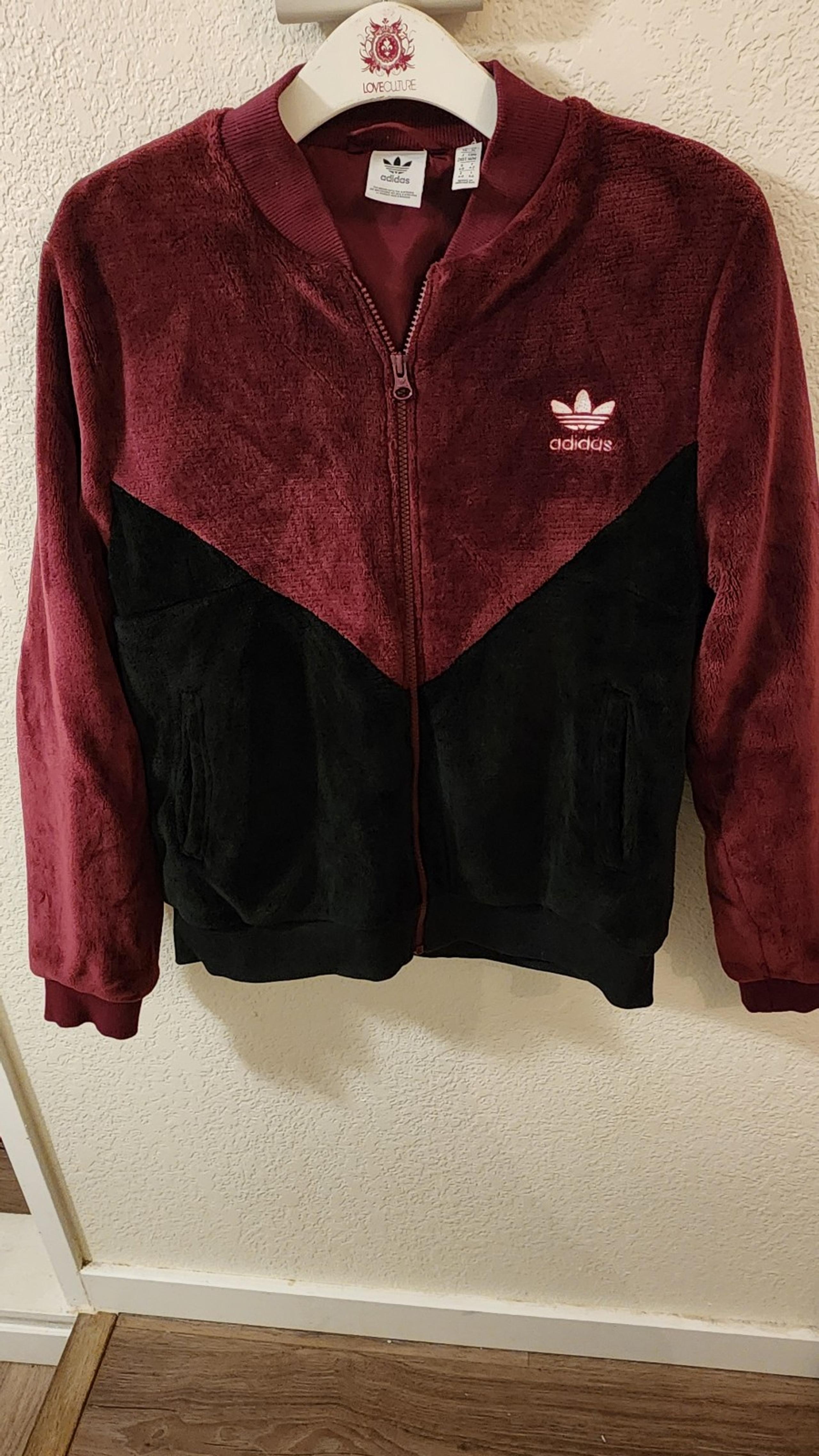 Adidas soft fleece jacket