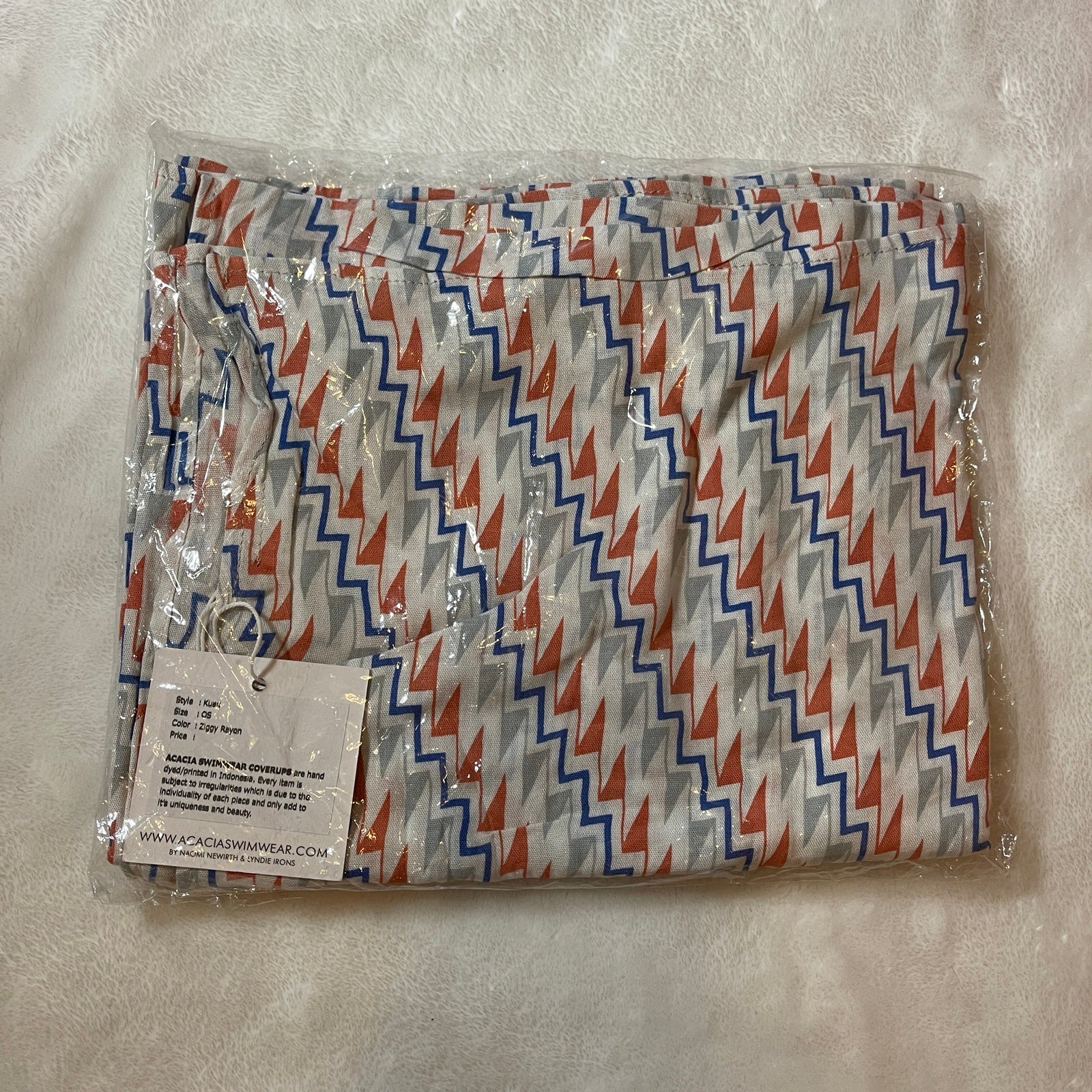 NWT Acacia Swimwear Ziggy Pareo