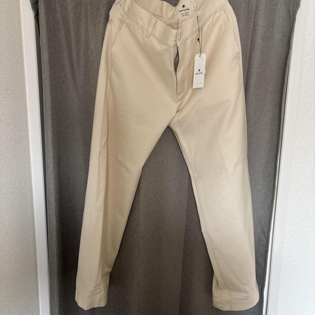Snow Peak Ultimate Pima Drill Pants, Size L