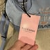 Juicy couture heritage satchel slate blue color with change purse.