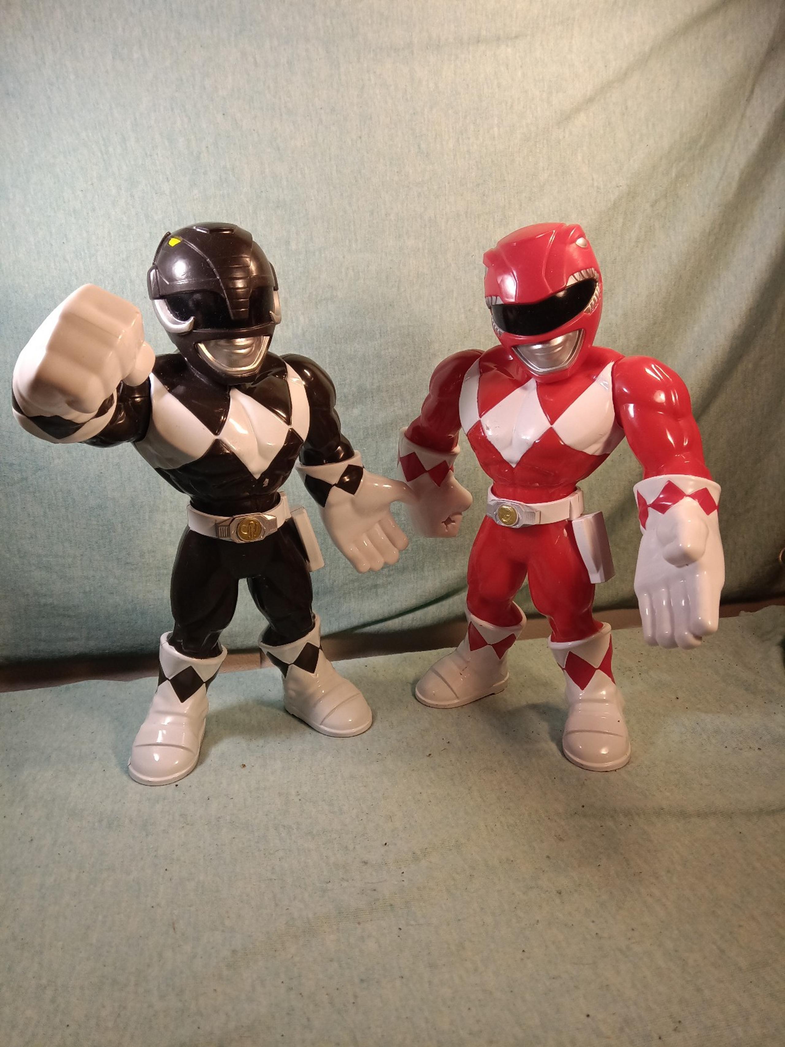 Playskool Heroes Mega Mighties Power Rangers Black/Red  Rangers10" Action Figure