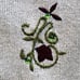 Vtg Autumn Fall Beaded Sweater Vest Sz Med Bobbie Brooks 90s Cottagecore Granny