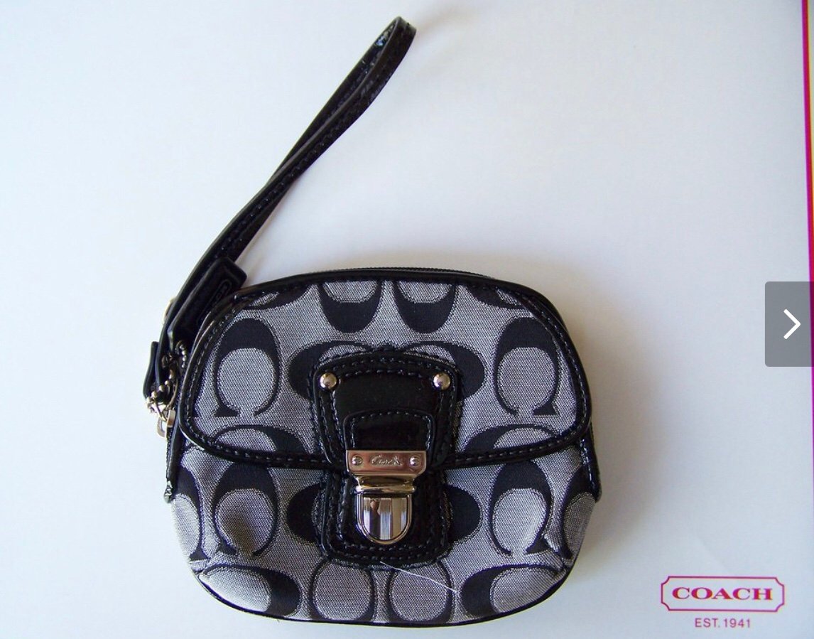 Coach handbag wallet sv/moonlight 47604
