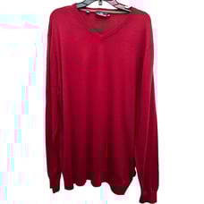 Rodd & Gunn Mens lightweight red sweater