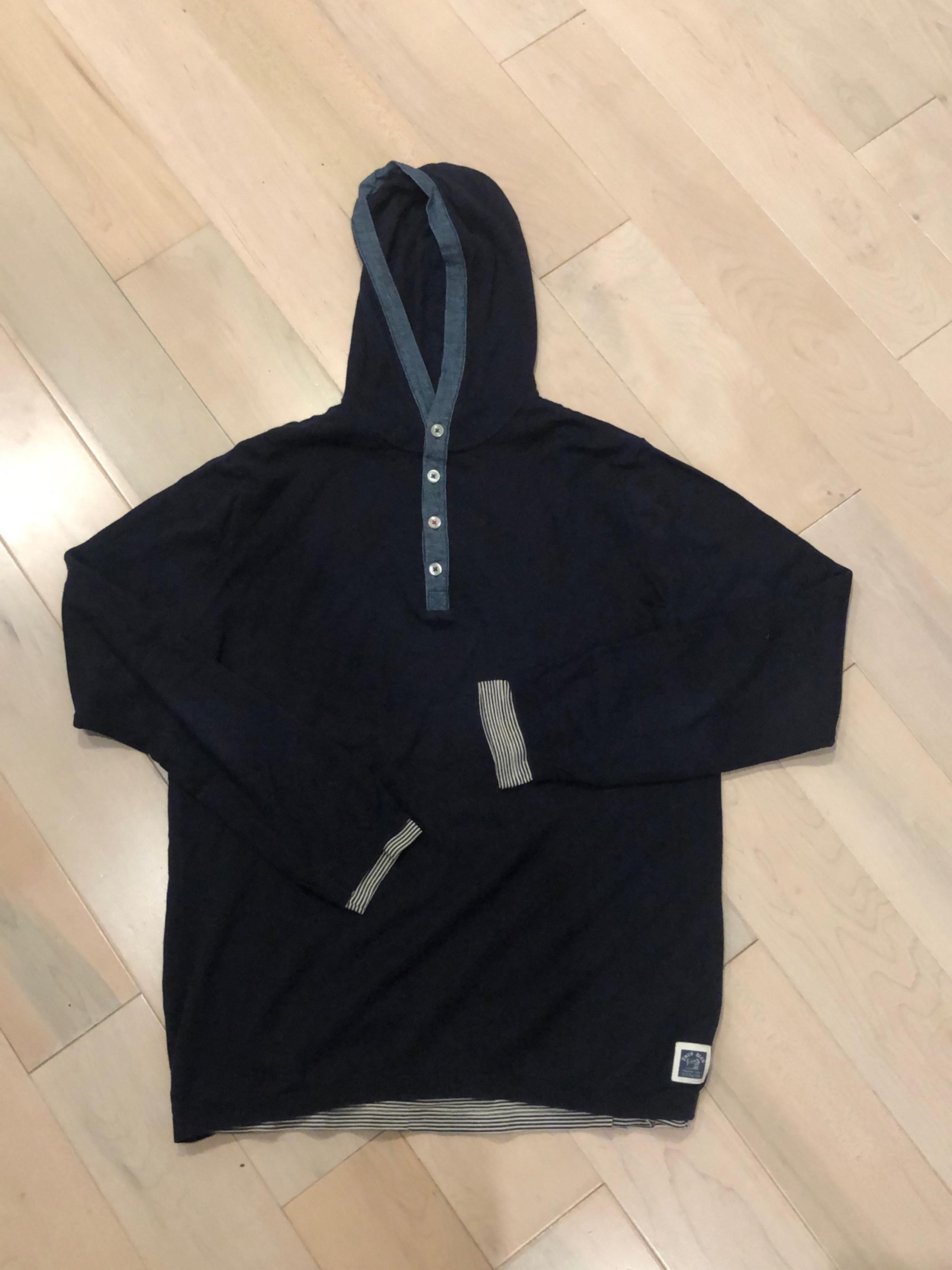 Scotch & Soda boys soft knit layered hoodie 14