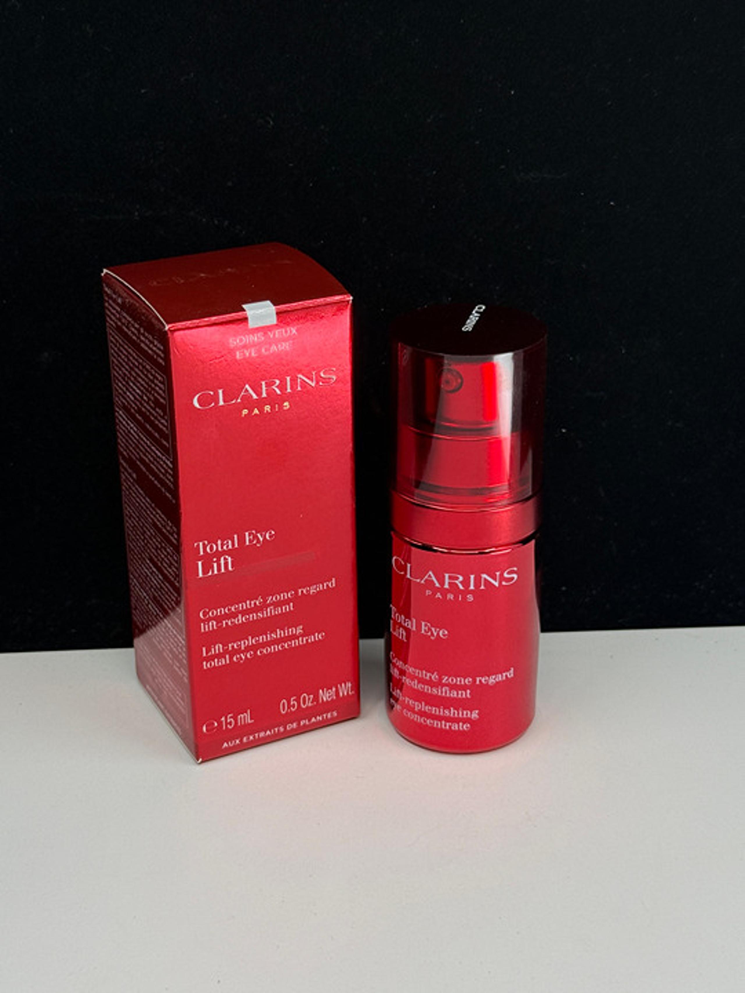 Clarins Lift Replenishing Total Eye Concentrate 0.5 oz New In Box
