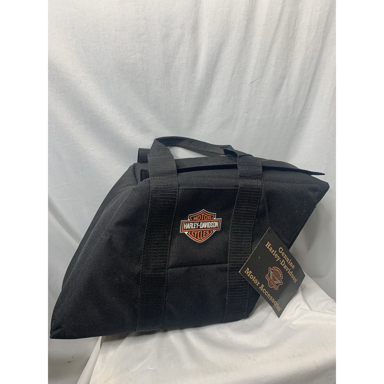 Genuine Harley Davidson Canvas Trunk Saddlebag Liner Luggage Bag NWT Vintage