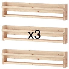 MY LAST 3 !! IKEA FLISAT 3 Wall Shelves - New in Boxes