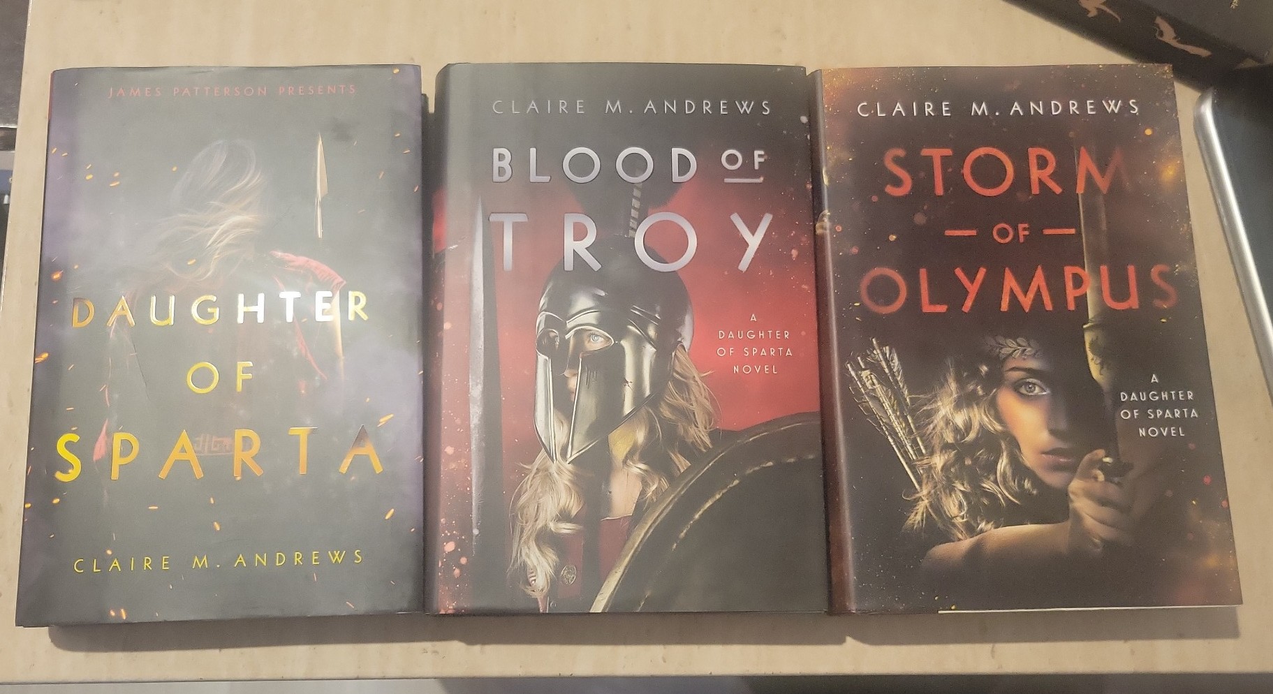 Daughter of Sparta Book Trilogy