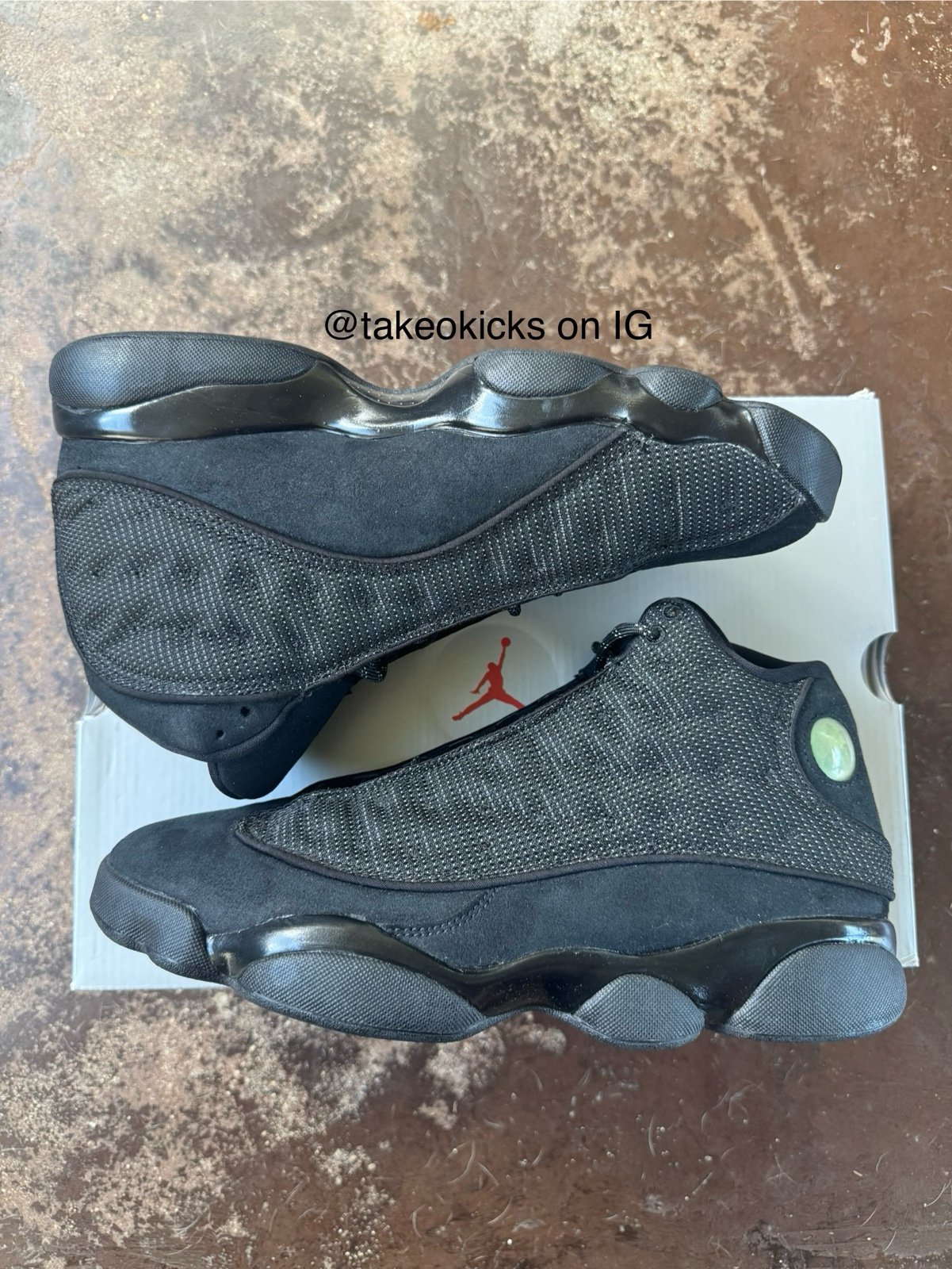 Jordan 13 Black Cat Size 10