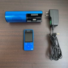 SONY Walkman NW-E083 with Speaker and Charging Cable, Blue