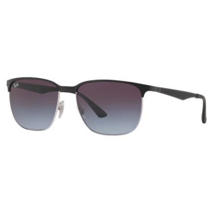 Ray-Ban 3569 Sunglasses - Black/Gray Gradient - Standard