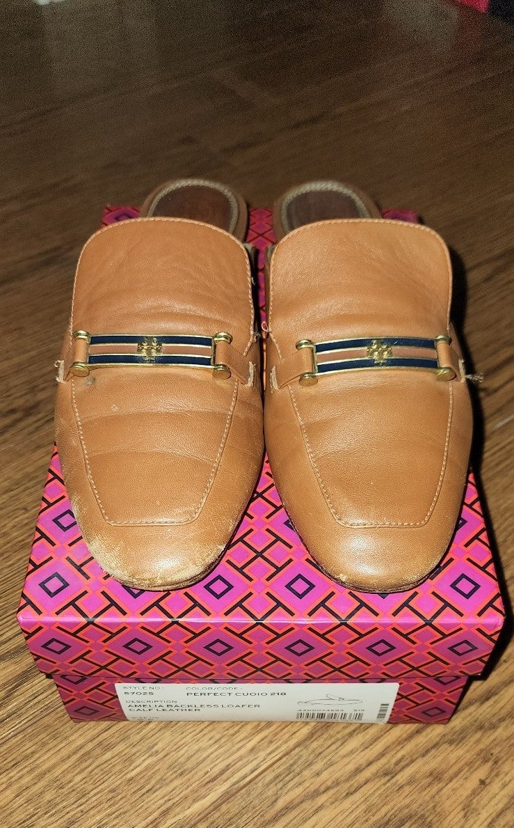 Tory Burch Amelia Backless Loafer