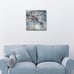 Framed Canvas Art Work Wall Decor, Home Plant Wall Decorations Size 14x14inch