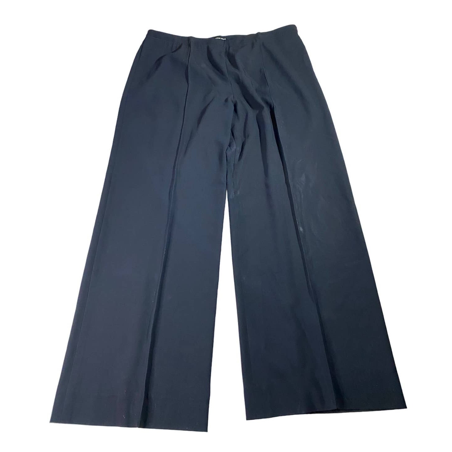 Giorgio Armani Black Label Borgo 21 Wool Dress Trousers Pleated Pants Men's 35