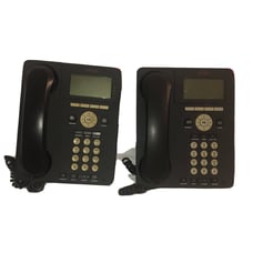 Avaya 9620 Digital Business Phones Landline Black (Lot of 2)