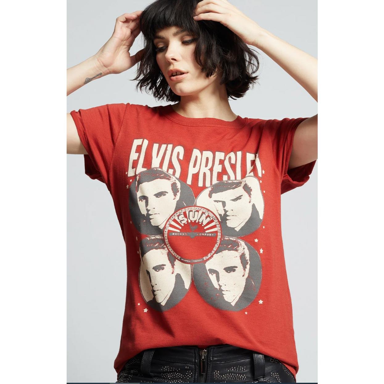 Sun Records X Elvis Presley Music Tee