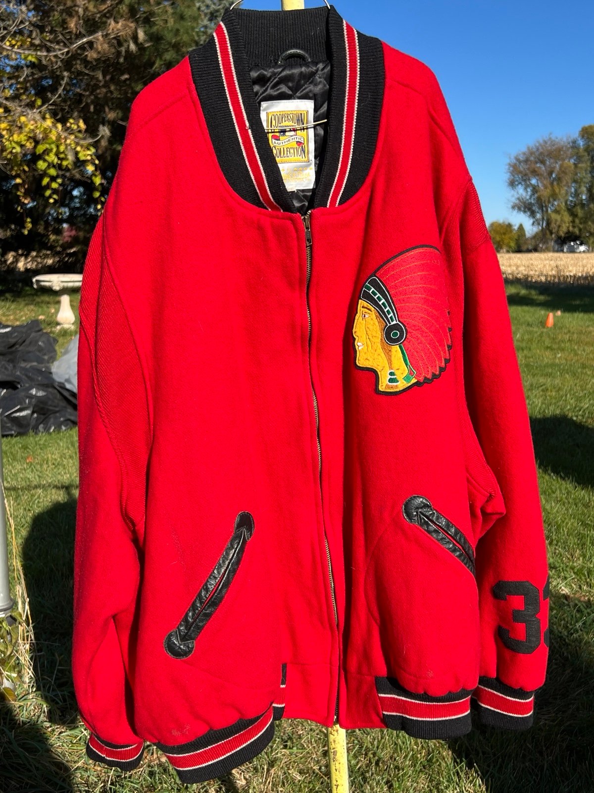 Boston braves warren Spahn #33 jacket