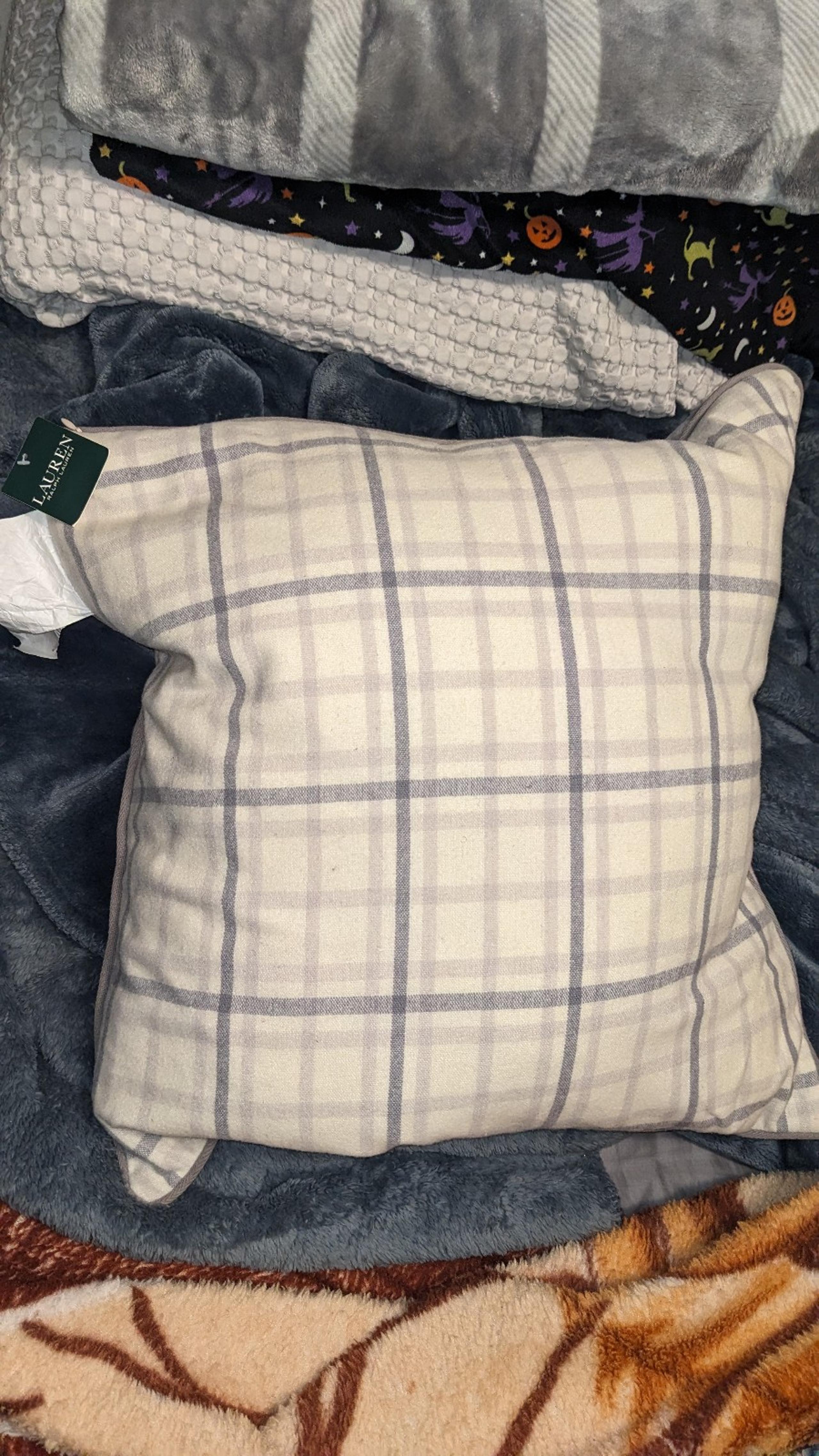Lauren Ralph Lauren Accents | Ralph Lauren Plaid Wool Throw Pillow 20”X20”