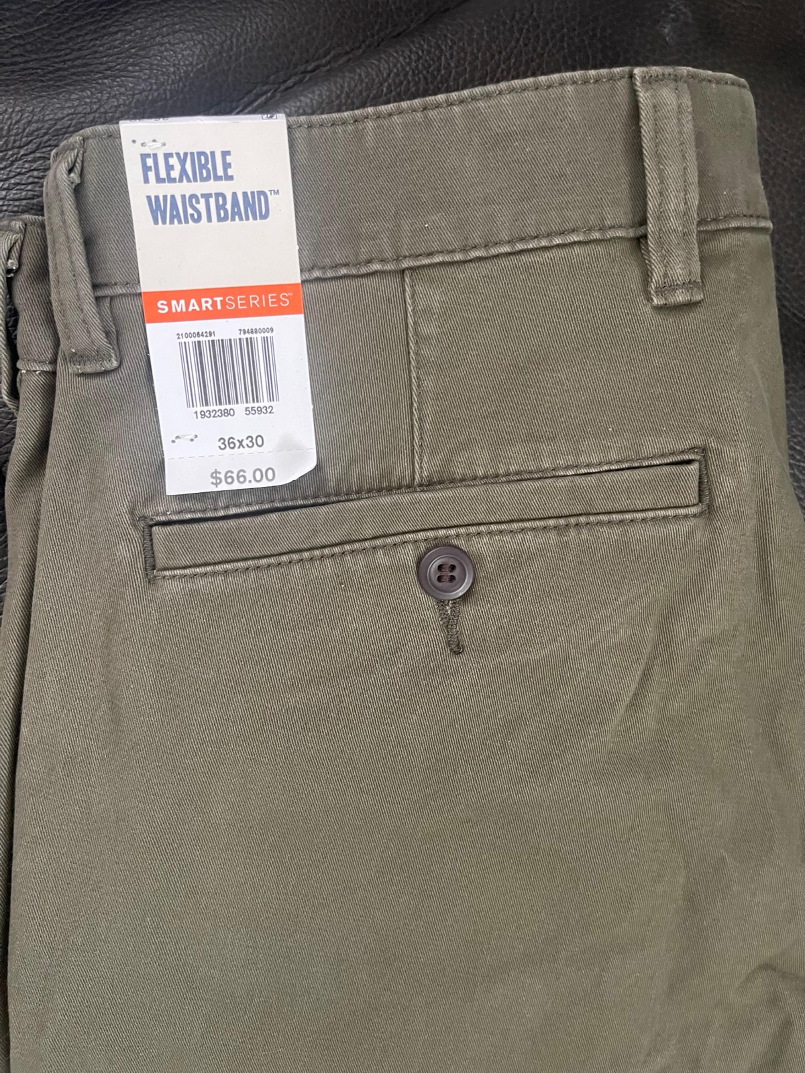 Dockers Men's Slim Fit Ultimate Chino with Smart 360 Flex 36W x 30L Army Olive
