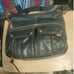 FOSSIL Black/Brown Leather MORGAN Traveler Crossbody Purse Bag