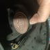 FOSSIL Black/Brown Leather MORGAN Traveler Crossbody Purse Bag