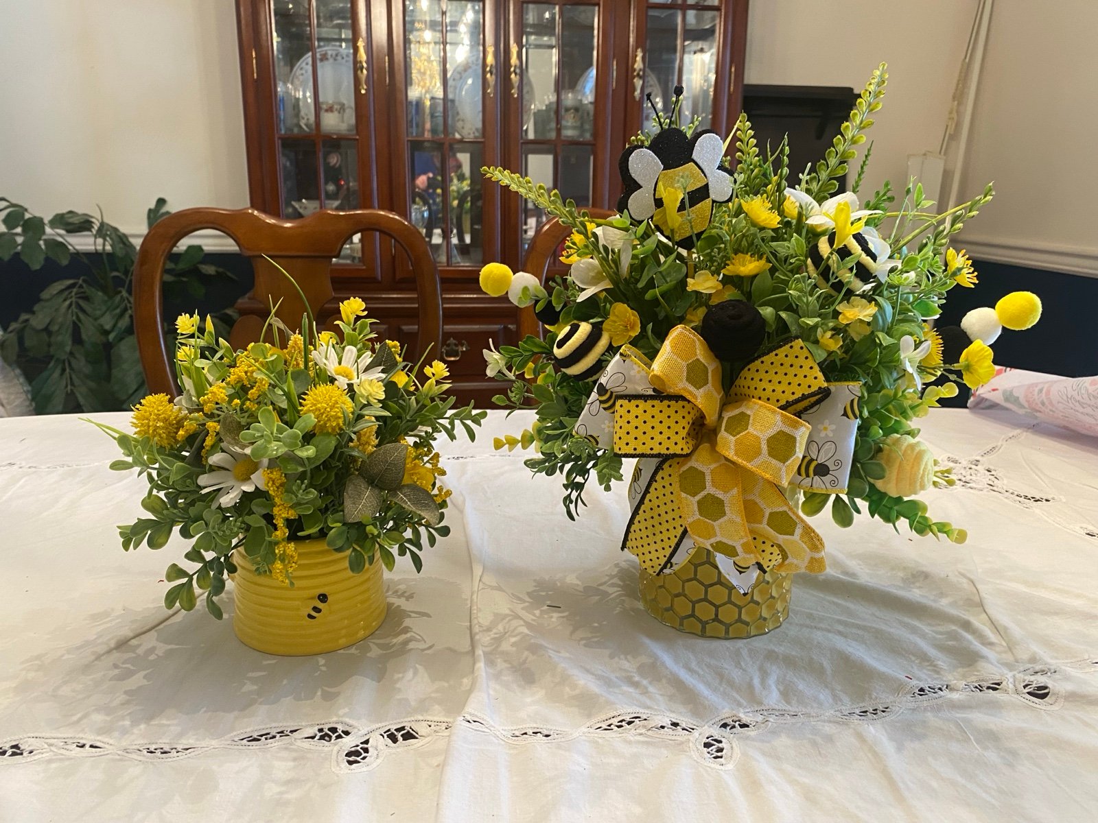 Spring/Summer Bee Floral Arrangement Set