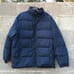 Mens Hi-Tec Natural Down & Feathers Insulated Puffer Jacket Dark Blue Size Large