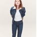NWT Good American Boyfriend Denim Jacket