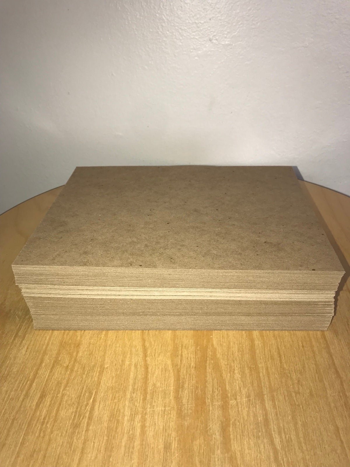 100 Thirty-Pt Medium Weight Chipboard Sheets - 8.5 x 11