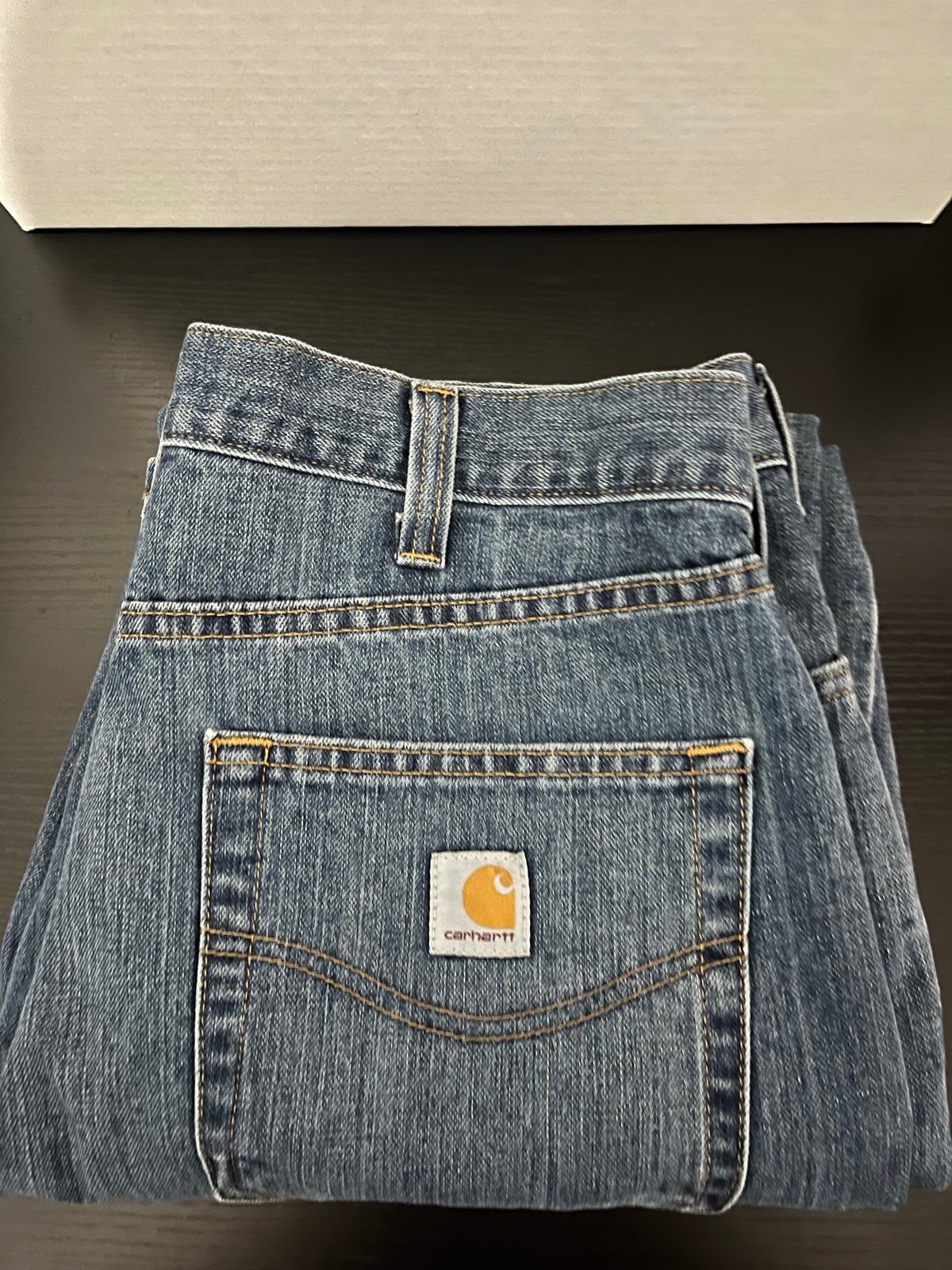 33x30 Carhartt Blue Jeans