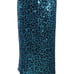 Pantora XS Women's Cavi Sequin Blue Leopard Wrap Skirt
