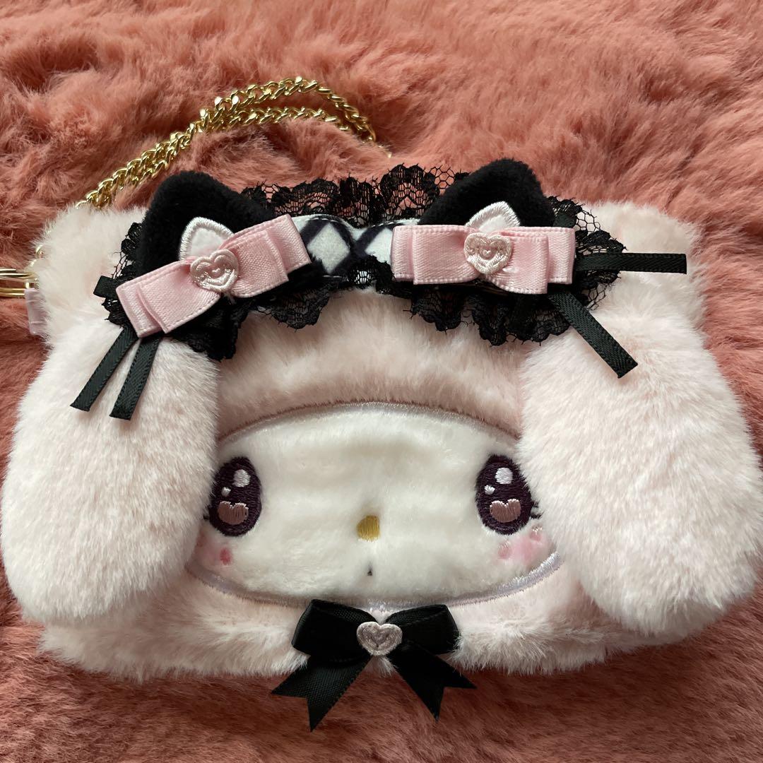 My Melody Dream Ribbon Face Card Case